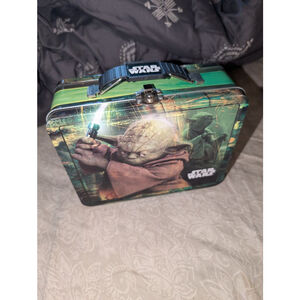 Star Wars Yoda Tin Lunch Box One Size Green